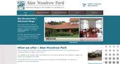 Desktop Screenshot of alanwoodrowpark.co.za